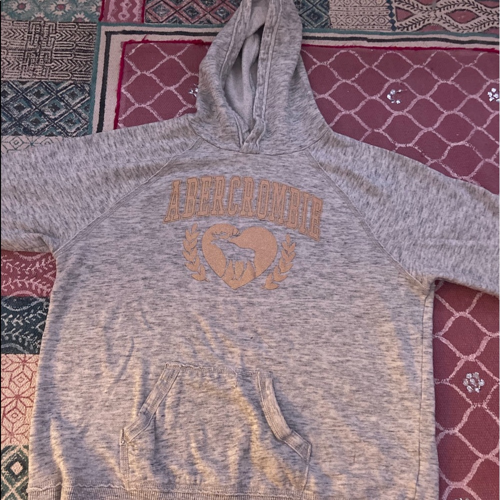 grey Abercrombie and Fitch kids sweatshirt